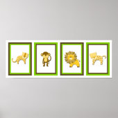 Poster 5X7 Collection d'oeuvres d'art sur les murs d'anim (Devant)