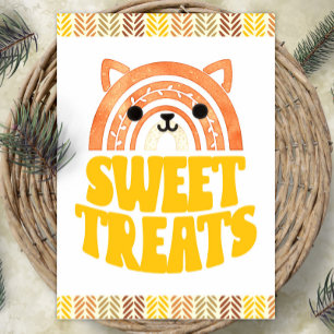 Poster 5x7 Douceurs Boho Woodland Renard Anniversaire Des