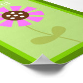 Poster 5X7 Flower Forest Friends Wall Art (Coin)