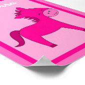 Poster 5X7 Horse Grange Yard Girls Wall Art (Coin)