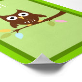 Poster 5X7 Owen Forest Friends Wall Art (Coin)