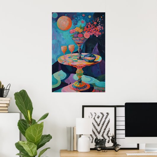 Poster 609 Vie morte (Bureau à domicile)