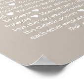 Poster 60 choses que nous aimons à votre sujet, 70e 80e a (Coin)