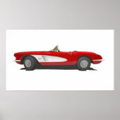 Poster 60 Corvette (Devant)