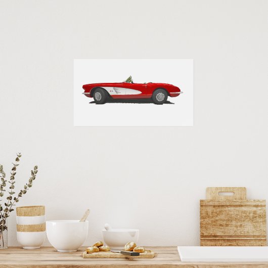 Poster 60 Corvette (Cuisine)