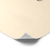 Poster 60 Mariage Champagne (Coin)