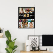 Poster 60e anniversaire Black Gold 16 Photo Cheers to Yea (Bureau à domicile)