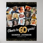 Poster 60e anniversaire Black Gold Photo Party (Devant)