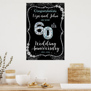 Poster 60e anniversaire de diamant