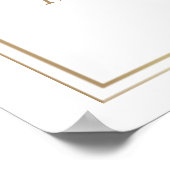 Poster 60e anniversaire du Mariage Roses roses Roses Rose (Coin)