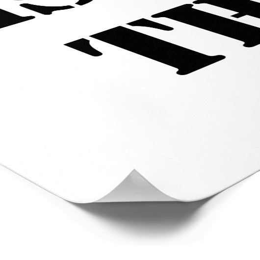 Poster 60e anniversaire Gag cadeau (Coin)