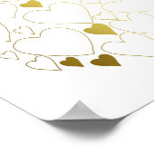 Poster 60e anniversaire Livre d'hôtes - 60 raisons Nous v (Coin)