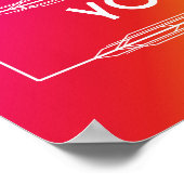 Poster 60e Anniversaire Mondes meilleur arc-en-ciel fabul (Coin)