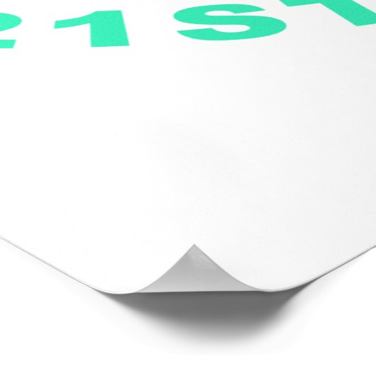 Poster 60e Humour d'anniversaire (Coin)