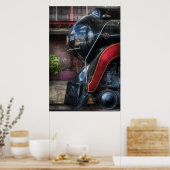 Poster 611 - Classe NW - J - vapeur 4-6-4 (Cuisine)