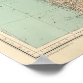 Poster 6364 Suède, Norvège du sud (Coin)