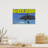 Poster 64e Escadron de Secourt (Cuisine)