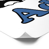 Poster 65ème anniversaire mignon pour les femmes (Coin)