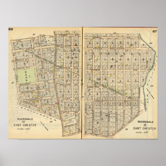 Poster 6667 Scarsdale, East Chester (Devant)