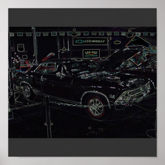 Poster 66 Chevelle ss (Devant)