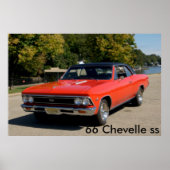 Poster 66 Chevelle ss (Devant)