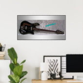 Poster '66 Hagstrom Bass Print (Bureau à domicile)