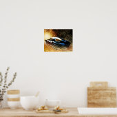 Poster 66 Peinture de corvette (Cuisine)