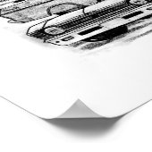 Poster 67, 63, 69 Novas - BW pas de frontière (Coin)