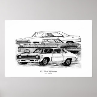 Poster 67, 63, 69 Novas - BW pas de frontière