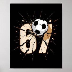 Poster 67 Brainrot Jeunesse Football Drip - Drôle Enfants
