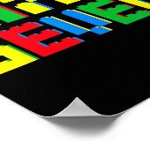 Poster 67 Building Blocks For Kids Boys Six Seven Funny 6 (Coin)