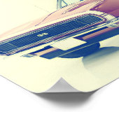Poster 67 Camaro Art vintage (Coin)
