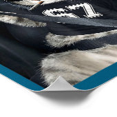 Poster 67 Cat Wearing Sungles Gen Alpha Smoking Cat  (Coin)