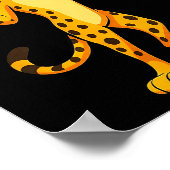 Poster 67 Cheetah Meme Six Seven Hands Motion Kids Teens  (Coin)