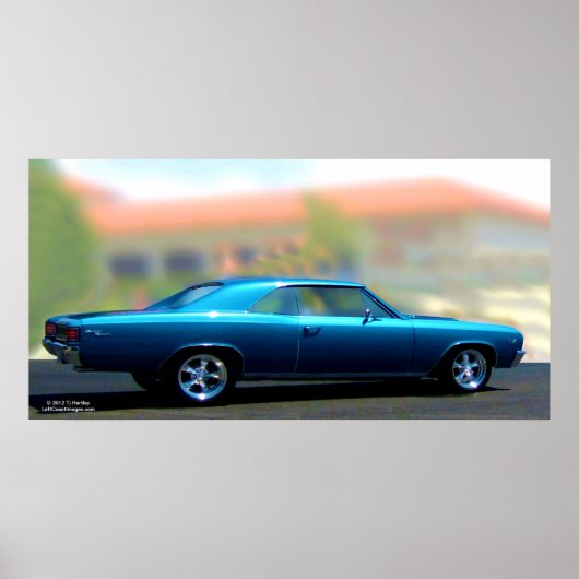 POSTER '67 CHEVELLE SUPER SPORT 396 (Devant)