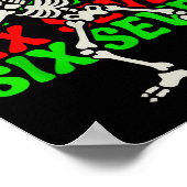 Poster 67 Christmas Funny Six Seven Meme Brainrot Dabbing (Coin)