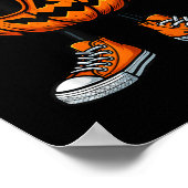 Poster 67 Citrouille d'Halloween Drôle Brainrot Mème Enfa (Coin)