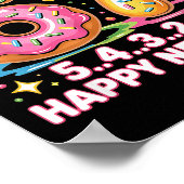 Poster 67 Countdown Happy New Year 2026 Funny Donut Numbe (Coin)