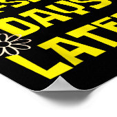 Poster 67 Days Later Six Seven 100 Days Of School Student (Coin)