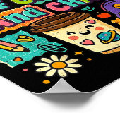 Poster 67 Days Of Coffee And Chaos Funny Quote  (Coin)