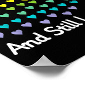 Poster 67 Days Of School And Still Loving It Rainbow Hear (Coin)