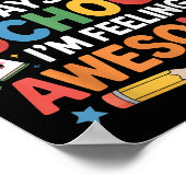 Poster 67 Days Of School Feeling Awesome Meme 100th Day O (Coin)