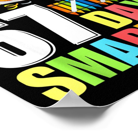 Poster 67 Days Of School Smarter Funny Six Seven Monster (Coin)