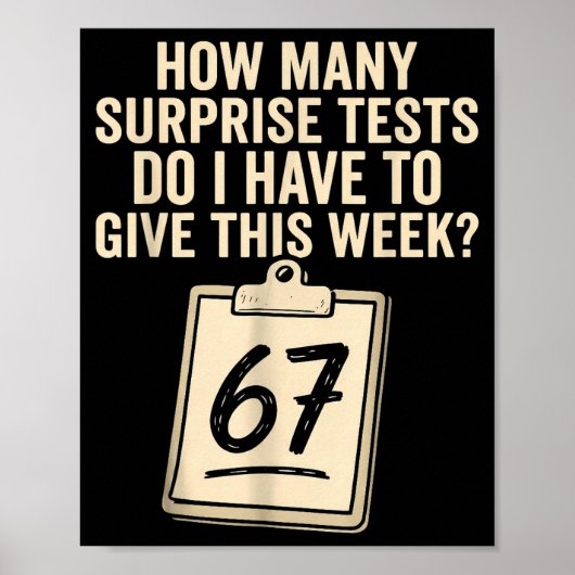 Poster 67 Days Of School Teacher 67 Shirt 67 Teacher  (Devant)