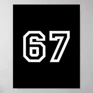 Poster 67 Design Minimaliste 