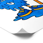 Poster 67 Drip Ice Cream Hockey Player (Coin)