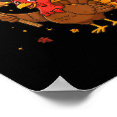 Poster 67 drôle de meme de dinde de Thanksgiving Six Seve (Coin)