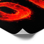 Poster 67 Flame Number Six Seven Meme 67 Kid  (Coin)