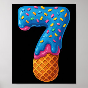 Poster 67 Glace Dégoulinante Mème Drôle Six Sept Gén-alph