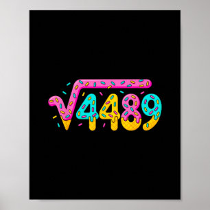 Poster 67 Glace Dégoulinante Mème Racine Carrée 4489 Argo